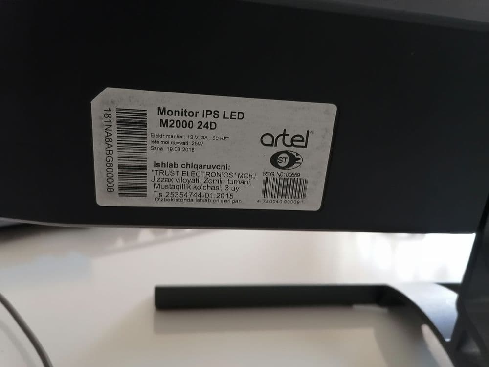 Artel 24 Monitor satiladi — 6