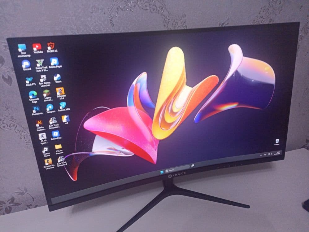 Immer 27  75hz ideal holatda — 4