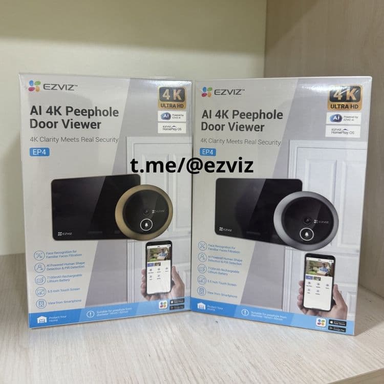 Ezviz EP4 4K - 8MP видеоглазок | домофон — 1
