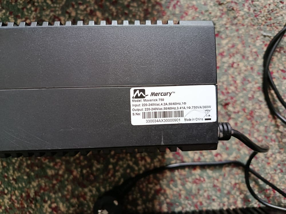 Стабилизатор / UPS для компьютера Mercury 750VA — 2