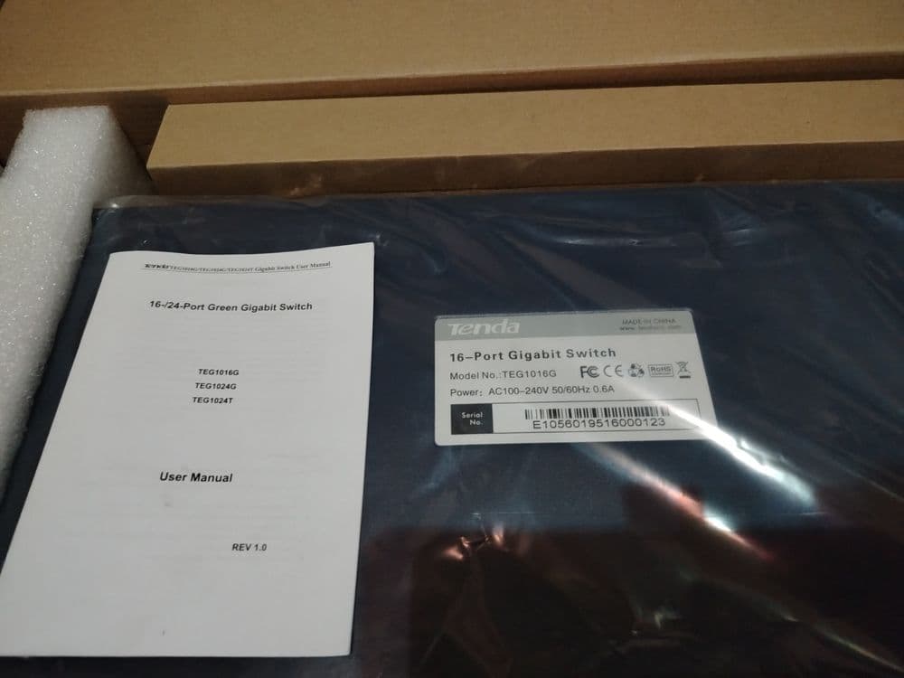 16 port gigabit ethernet switch — 2
