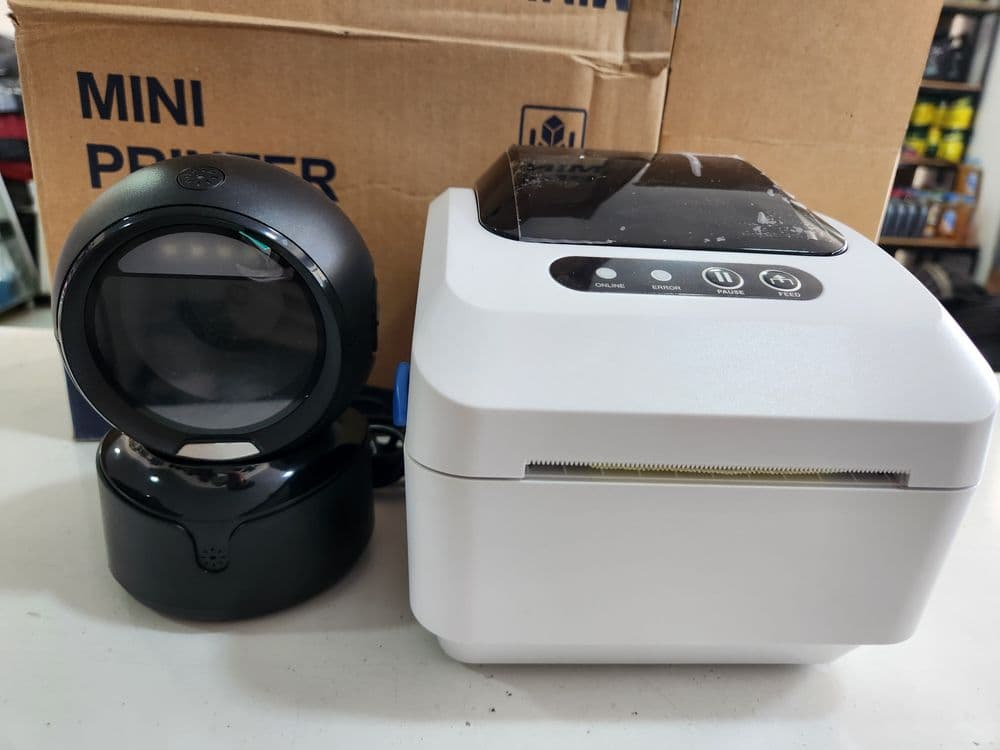 Barcode printer va barcode scanner sotiladi — 1