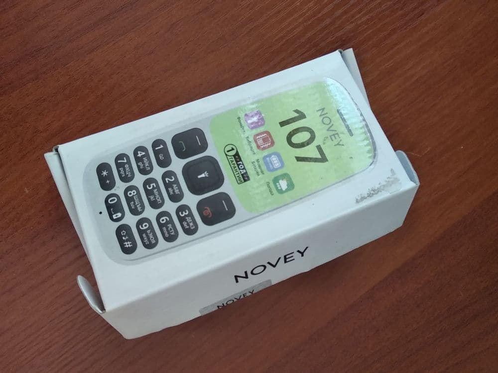 Продам кнопочный телефон Novey 107 — 2