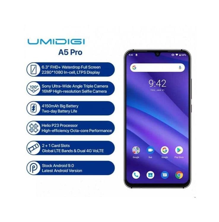 UMIDIGI A5 pro Глобальная версия — 1