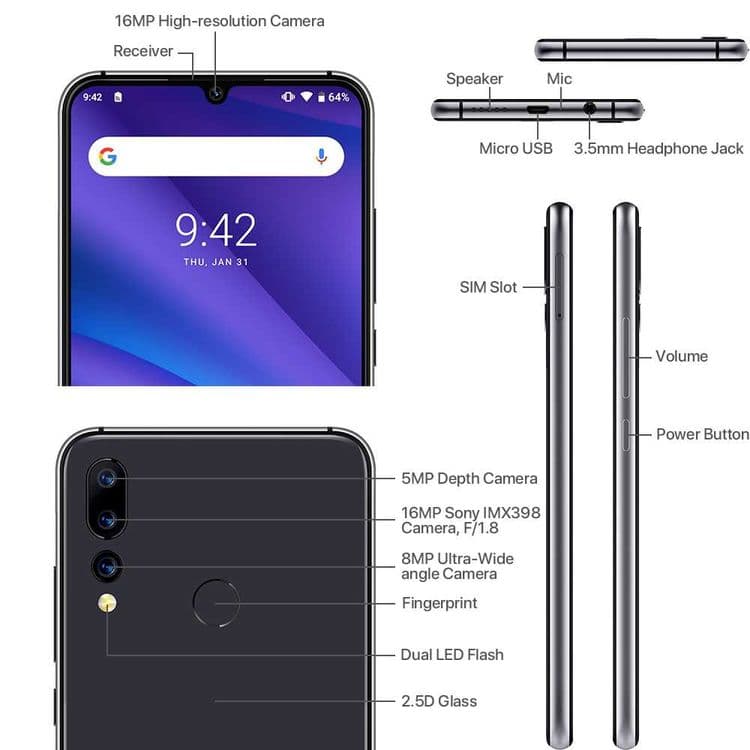 UMIDIGI A5 pro Глобальная версия — 6
