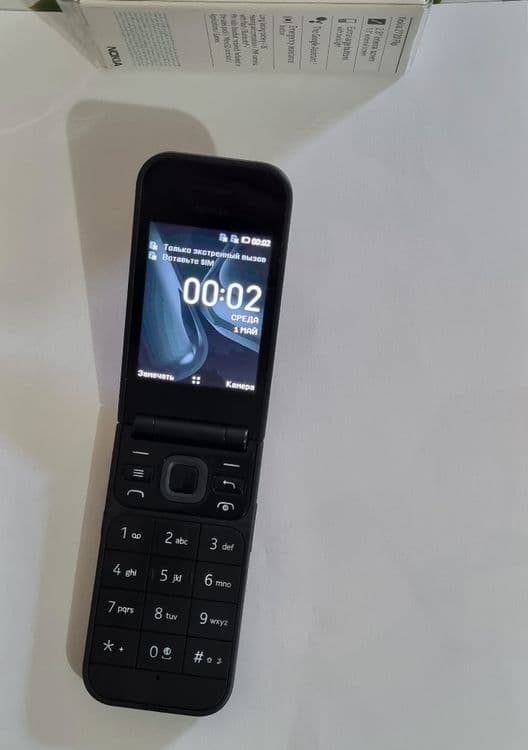 Nokia 2720 Flip Black — 2