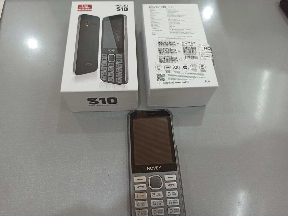 Телефон NOVEY S10 Gray — 1