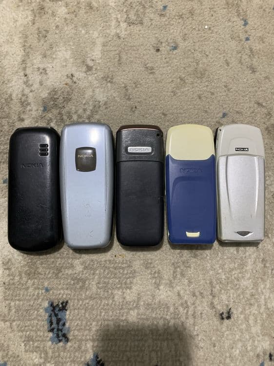 Nokia 1280, 2600, 2610, 3100, 6100 retro — 2