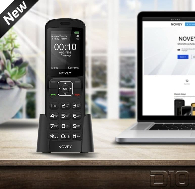 Новый телефон кнопочный Novey D10 Гарантия есть! Доставка есть! — 1