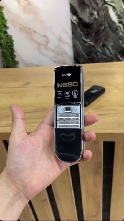 Novey N880 Premium Slayder | Nokia 8800 Uslubida | Yangi