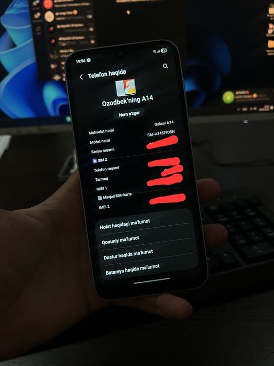 Samsung a14 5G 550ming — 1