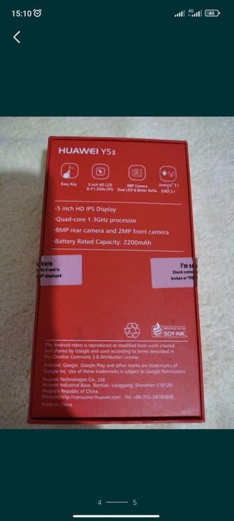 Телефон Huawei Y5 ll — 3
