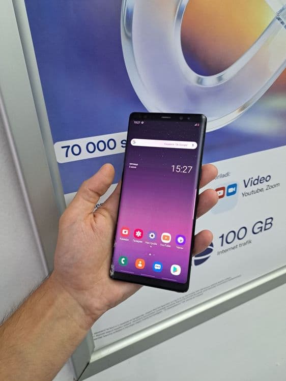 Samsung Galaxy Note 8 память 6/64gb холати расимда — 1