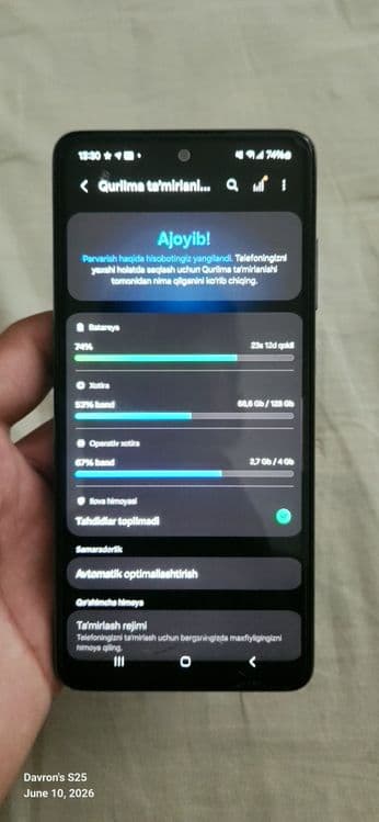 Samsung galaxy A52 — 3