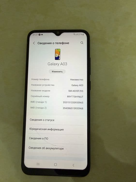 Samsung galaxy a03 sotiladi — 4