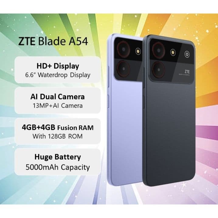 Zte Blade A54 New Naqt va Nasiya — 2