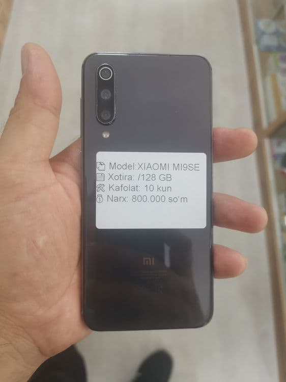 Xiaomi mi 9se 128gb batareyka almashgan qogan hamma narsasi radnoy — 3