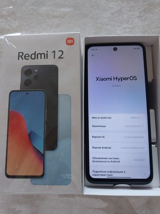 Redmi 12 8+8/256GB. Ideal+full komplekt. — 3