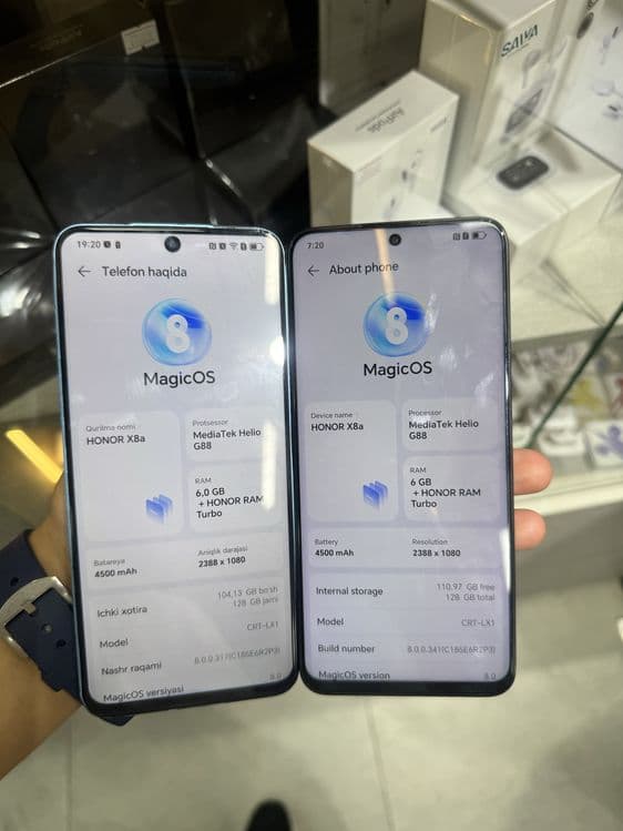 Honor X8a 128 gb arzoon — 2