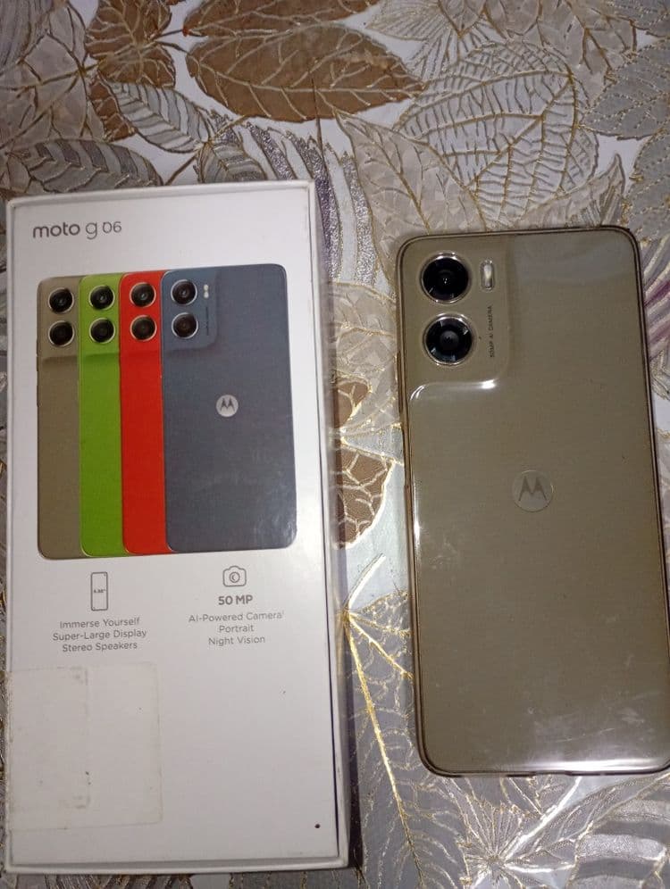Мобильный телефон motor g06 — 2