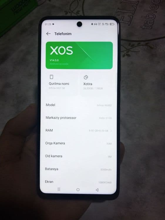 Infinix Hot50 sotiladi — 3