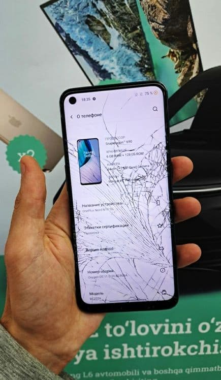 Obmen yoq, 6/128gb hotira, Telefon OnePlus — 2