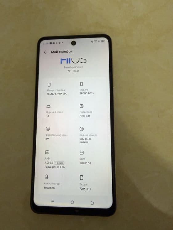 Telefon sotiladi tecno spark — 2