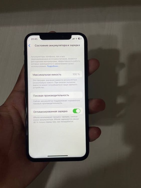 Iphone x 64gb qora — 3