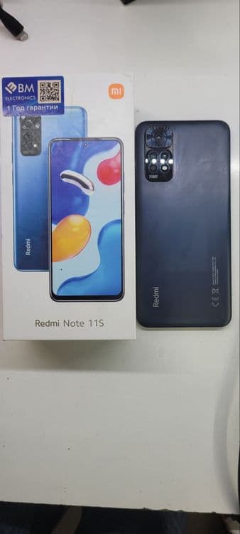 Redmi Note 11s 128gb 6+6gb ozu — 2