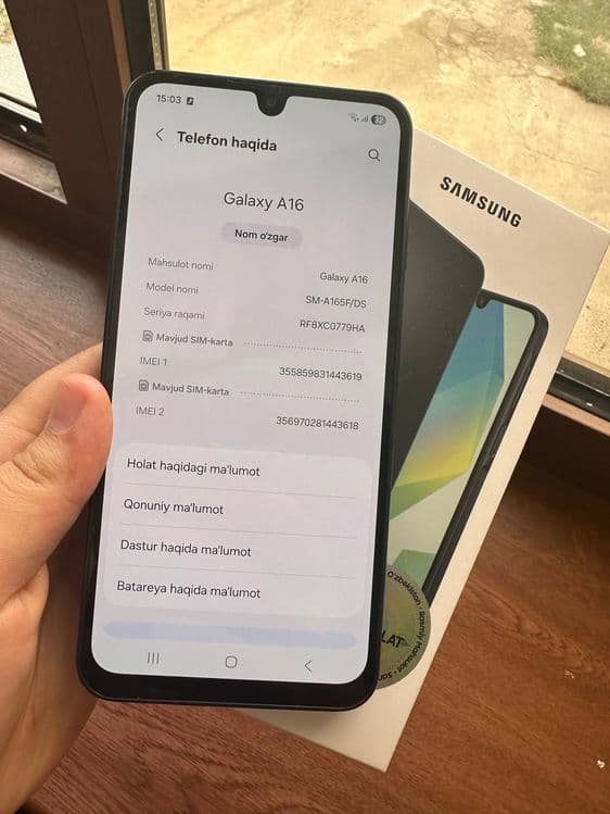 Samsung A16 6/128 — 1