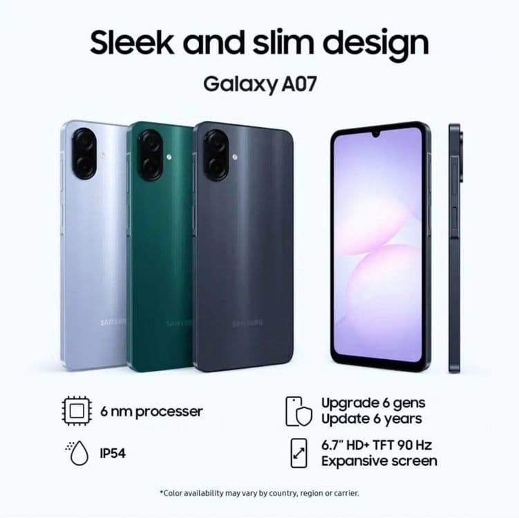 Новый моделы Samsung Galaxy A07 New 2025 • Телефон • — 2