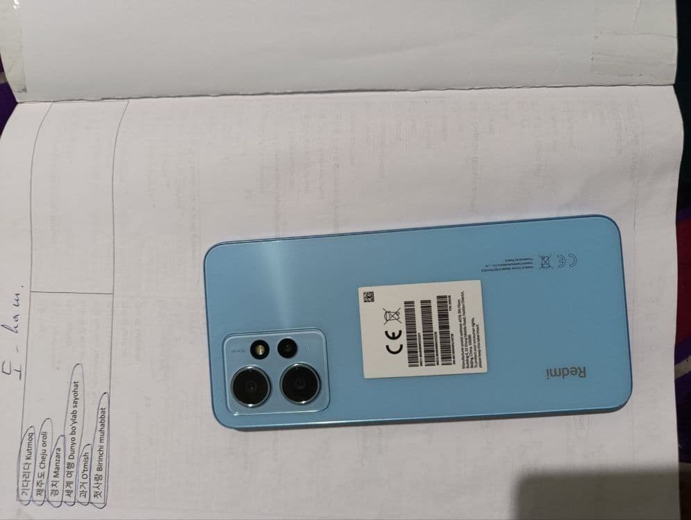Redmi not 12 holati ideal — 2