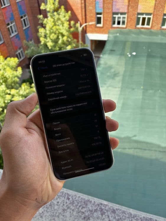 iPhone Xr (17 pro korpusda) 128gb 100% Kh/A — 3