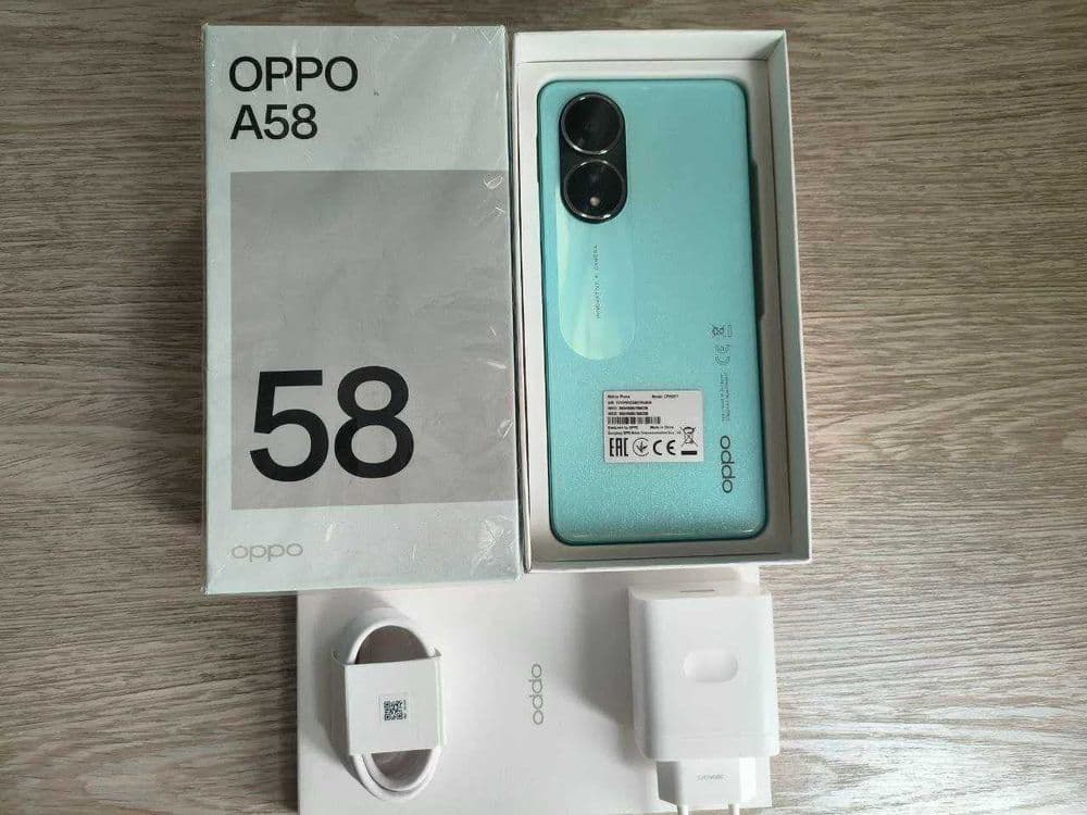 OPPO A58 | Новый | Демо-версия | 8/128 ГБ | Dazzling Green — 3