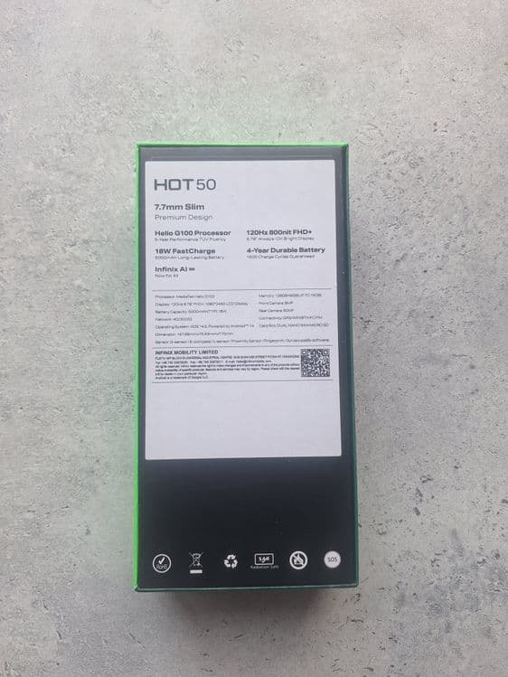 INFINIXS HOT 50 128/16 — 2