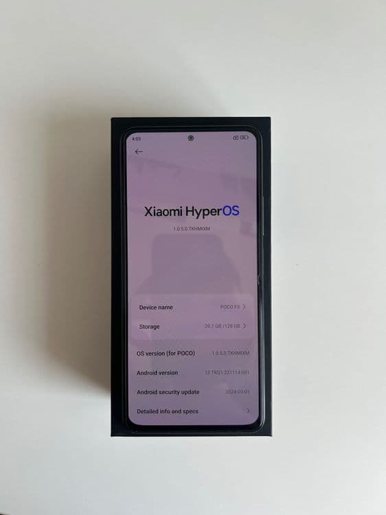 Xiaomi Poco F3 5g — 2