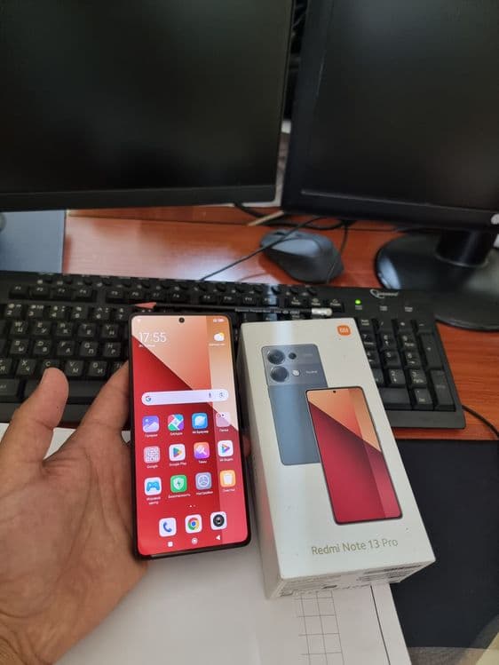 Redmi note 13pro 12/256gb ideal ochilmagan usta kurmagan aybi yuq toza — 1