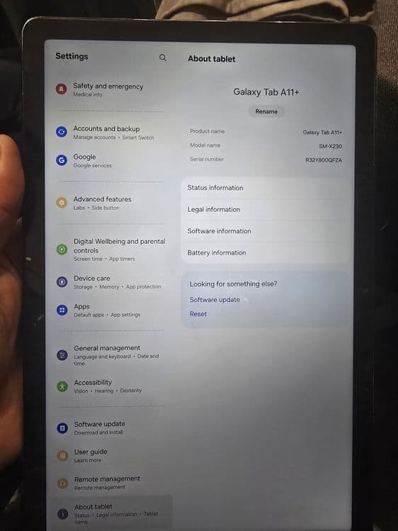 Samsung A11 and Plys 256gb — 6