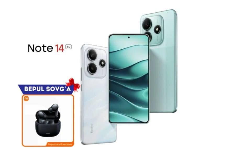 Redmi Note 14 256gb Naqt va Nasiya BTS dostavka tekin — 4