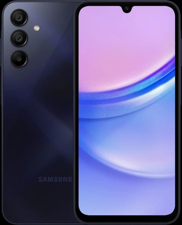 Samsung a15 8gb ga 128 gb blue black