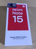 Redmi note 15.  6/128