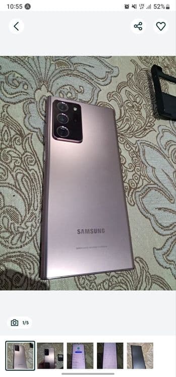 Samsung not 20  holati yaxshi — 1