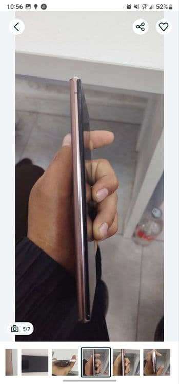 Samsung not 20  holati yaxshi — 2