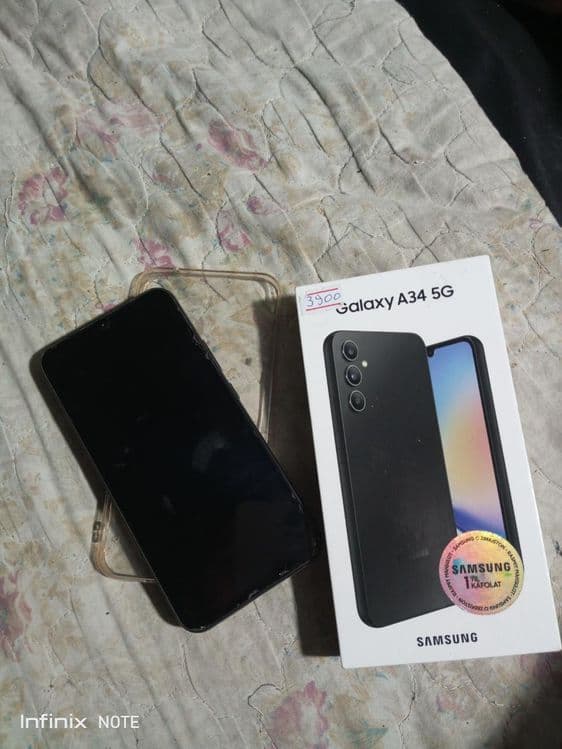 SamsungA34 128gb — 1