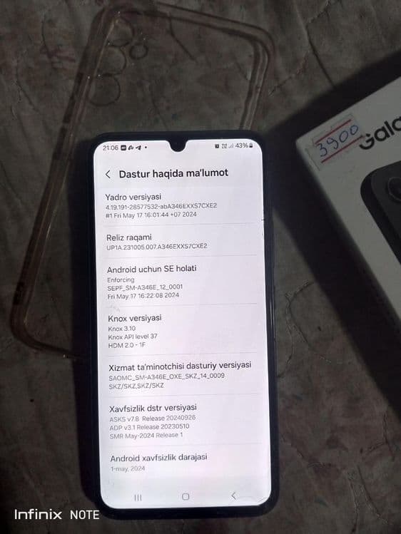 SamsungA34 128gb — 3