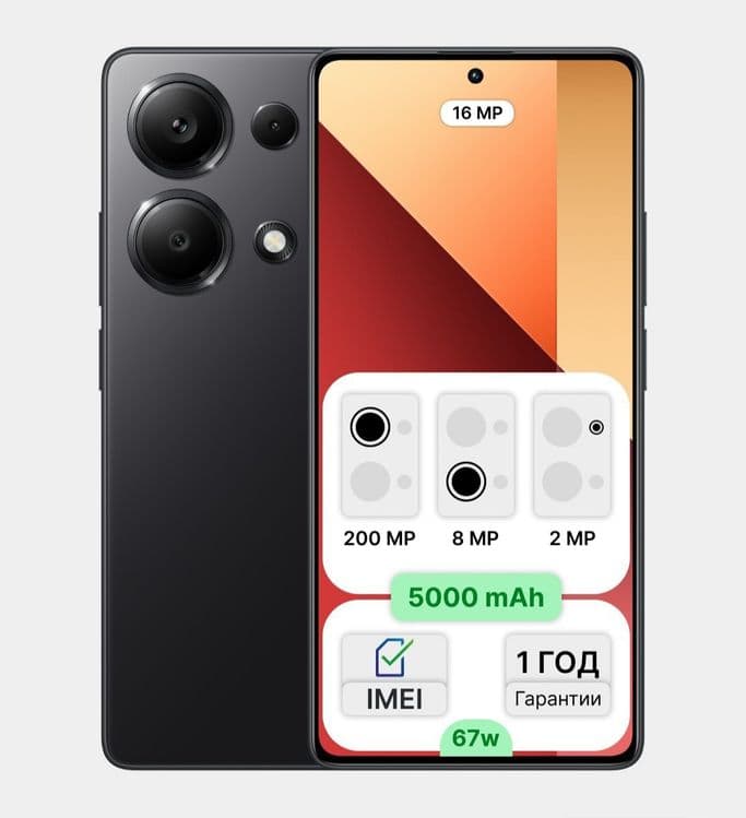 Redmi not 13 pro + — 2