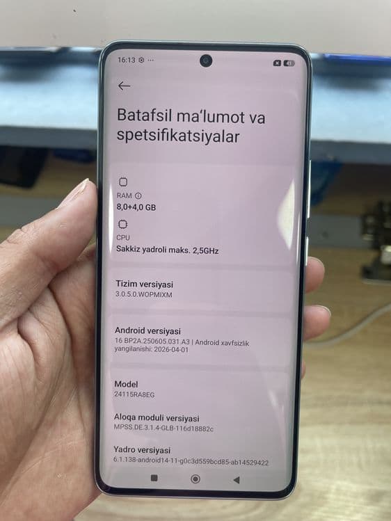 Redmi not 14 pro plus — 3