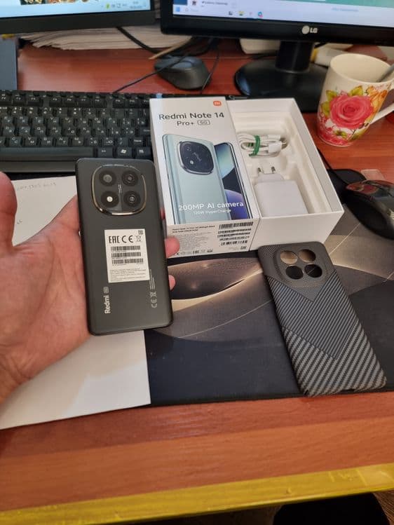Redmi note 14pro +5G 12/256gb ideal ochilmagan usta kurmagan aybi yuq — 3