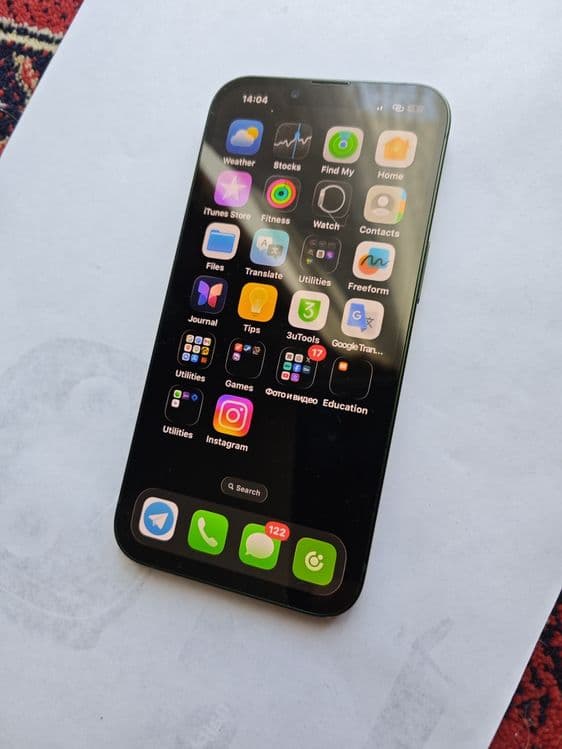 Айфон 13,128,iOS 26,родной — 5