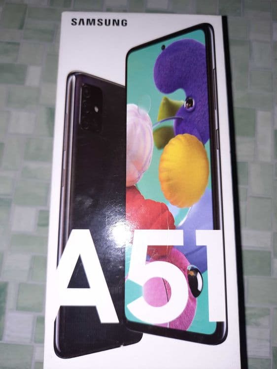 В Коробке + в Упаковке НОВЫЙ Телефон SAMSUNG A51 128 GB/ 68 GB DUBAI — 1